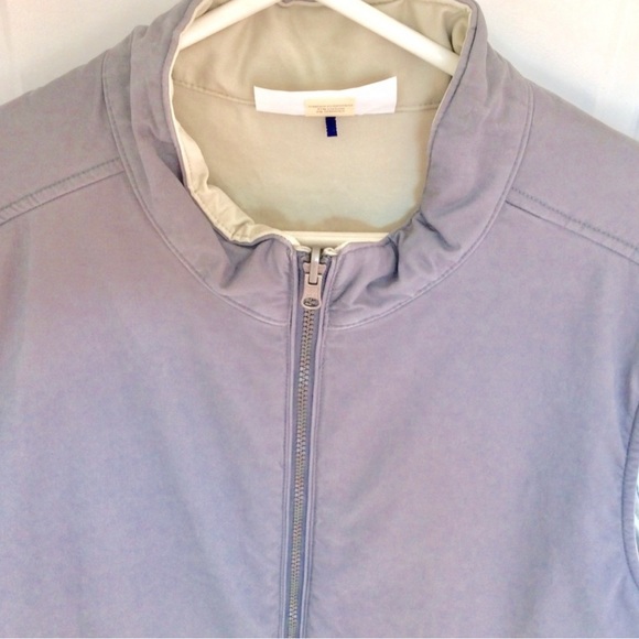 Tommy Bahama Top Sail Reversible Cotton Vest Grey and Tan Men’s XL - Picture 11 of 14